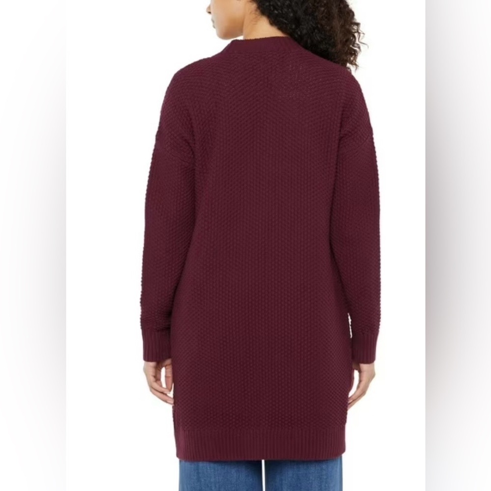 Gap Women's Long Sleeve 100% Cotton Open Cardigan Seed Knit with Pockets 😍 - Picture 2 of 9